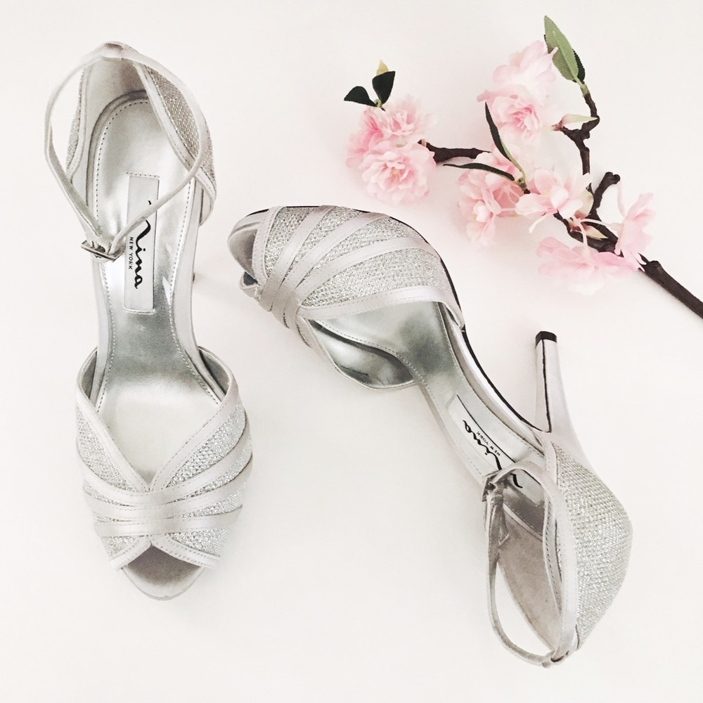 Nina Silver Glamour Sandals